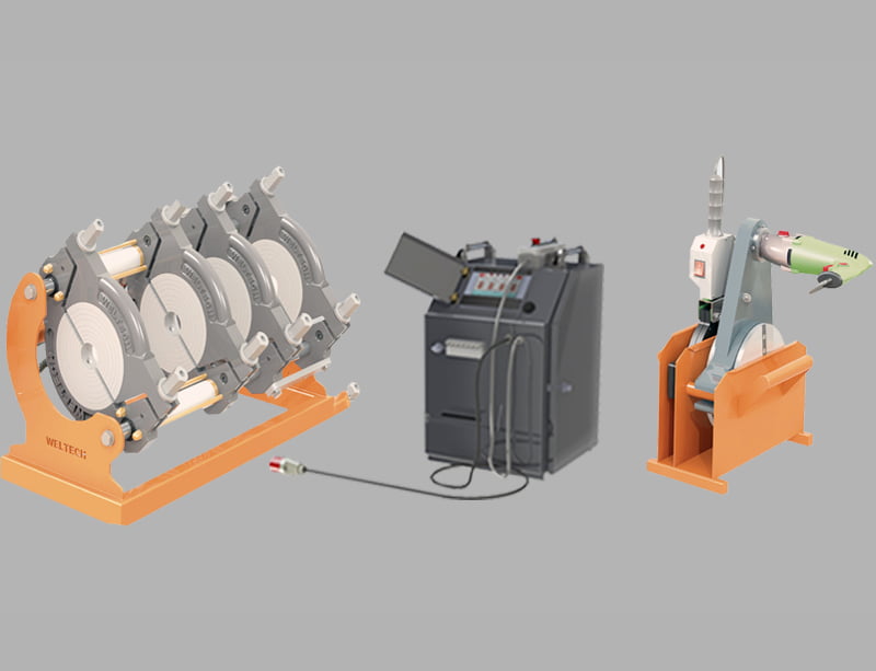 CNC W160 Polyethylene Pipe Hydraulic Butt Welding Machine